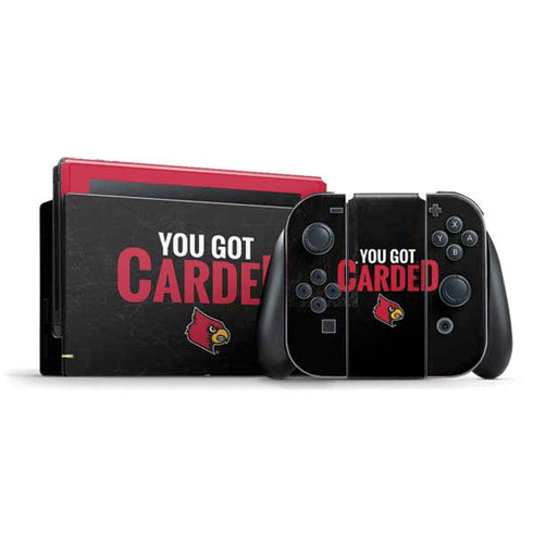 University of Louisville You Got Carded Nintendo Skins